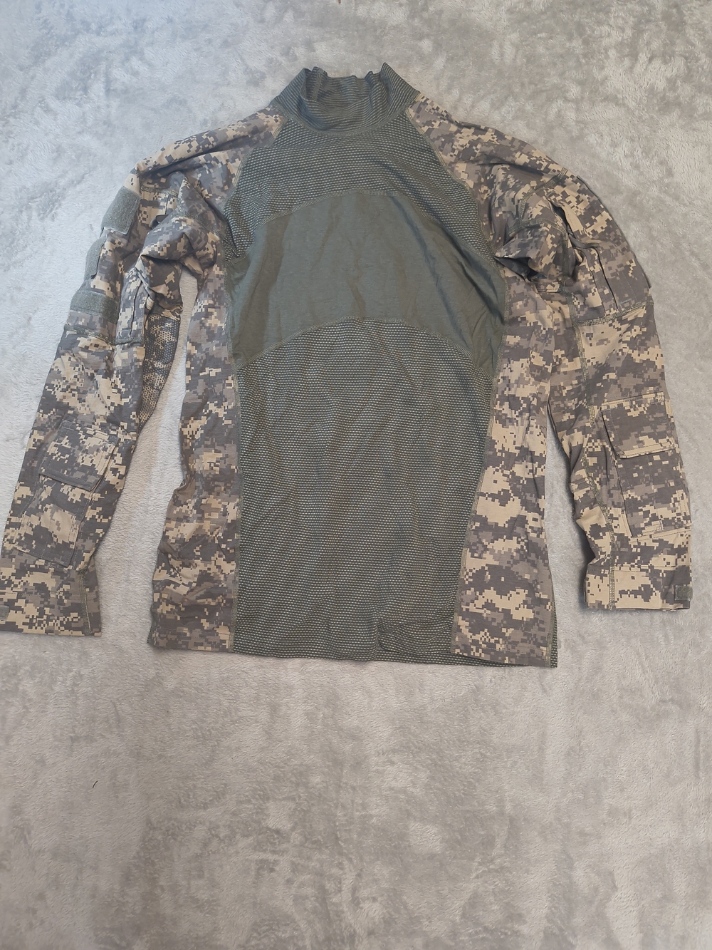 Genuine USGI Massif Advanced Combat Shirt Type 1 UCP Camo Size L - Flame Resista